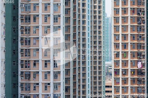 Image of Apartment building facade