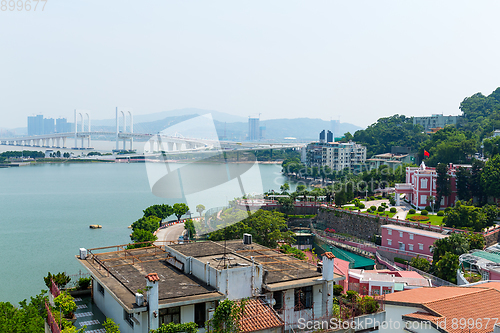 Image of Macao urban downtown