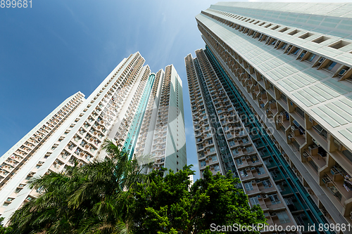 Image of Residential building to the sky