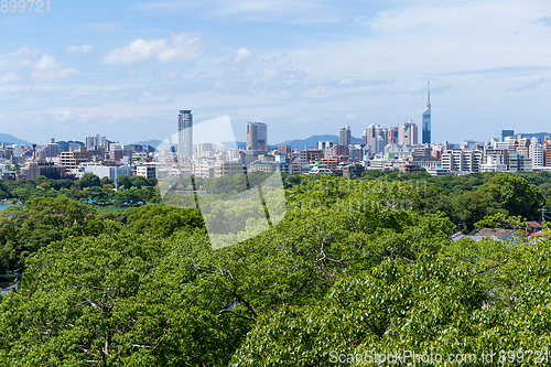 Image of Fukuoka cityscape