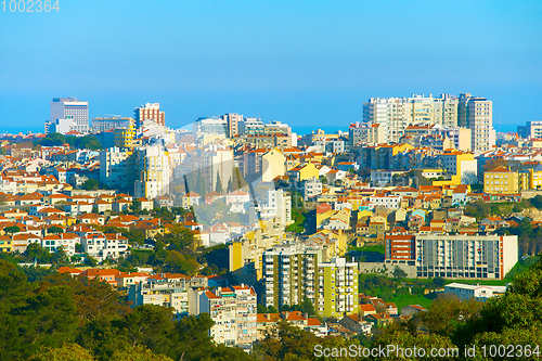 Image of Lisbon cityscape, Portugal