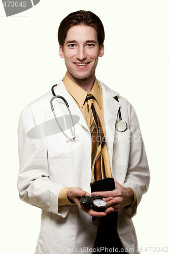 Image of Young man doctor
