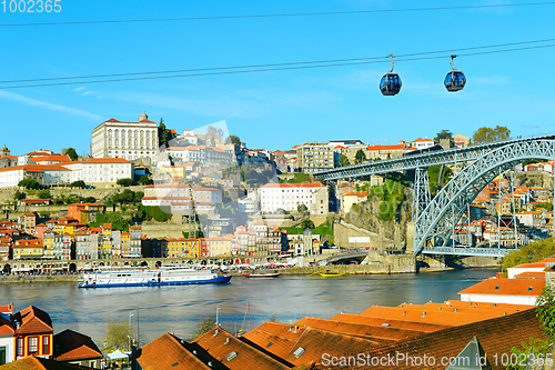 Image of Porto Old Town skyline, Portugal