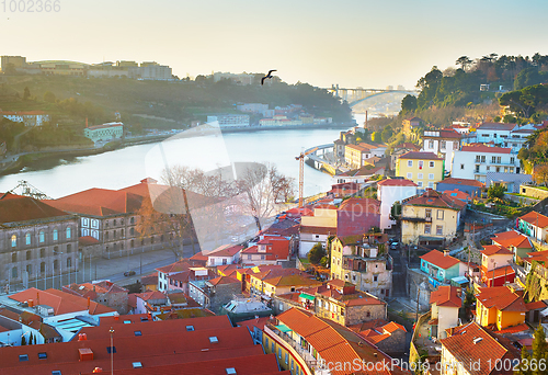 Image of Porto Old Town view, Portugal