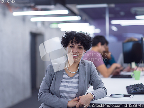 Image of portrait of young female software developer