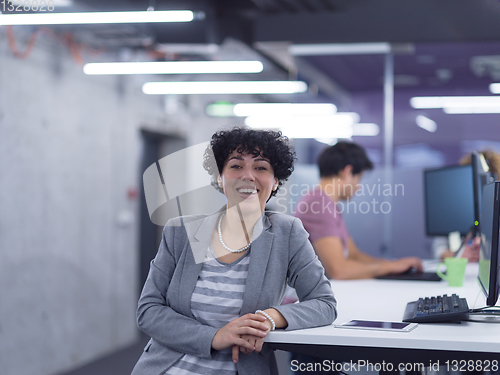 Image of portrait of young female software developer