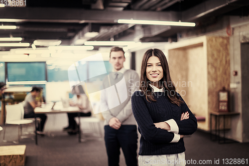 Image of Portrait of successful Business couple