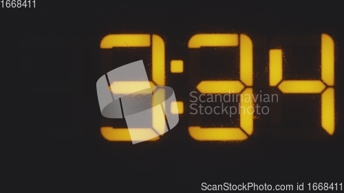 Image of Digital counter counting from 1 to 24