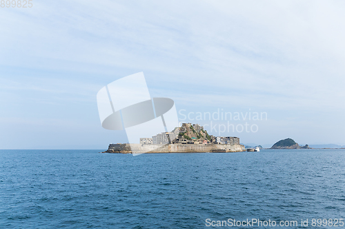 Image of Gunkanjima island in Nagasaki