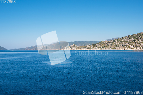 Image of ancient city on the Kekova