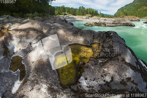 Image of Nature baths on the Katun river