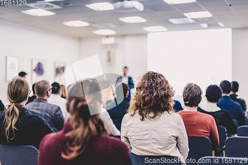 Image of Audience in the lecture hall.