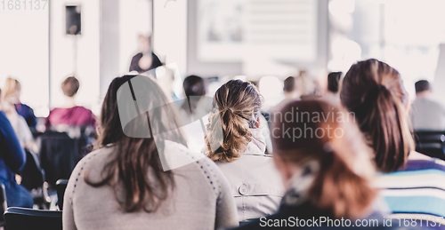 Image of Audience in the lecture hall.