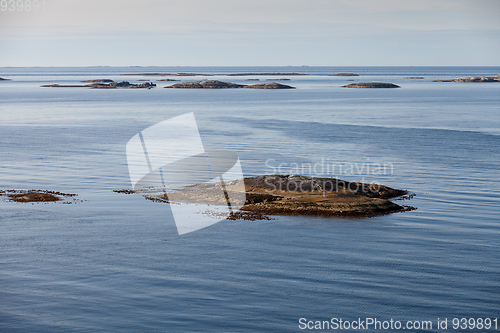 Image of Beautiful view on norwegian fjords