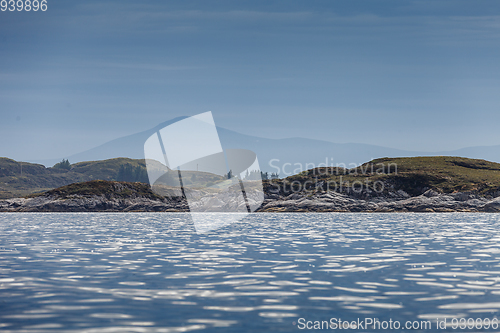 Image of Beautiful view on norwegian fjords