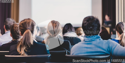 Image of Audience in the lecture hall.