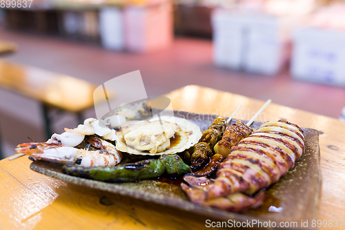 Image of Grilled seafood