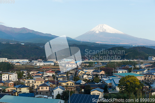 Image of Mt. Fuji in Shizuoka city