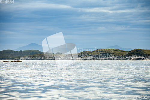 Image of Beautiful view on norwegian fjords