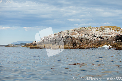 Image of Beautiful view on norwegian fjords