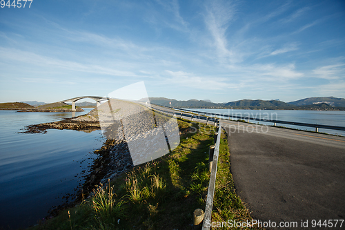 Image of atlantic road bridge in Norway