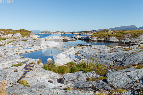 Image of Beautiful view on norwegian fjords