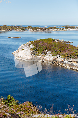 Image of Beautiful view on norwegian fjords