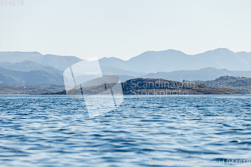 Image of Beautiful view on norwegian fjords