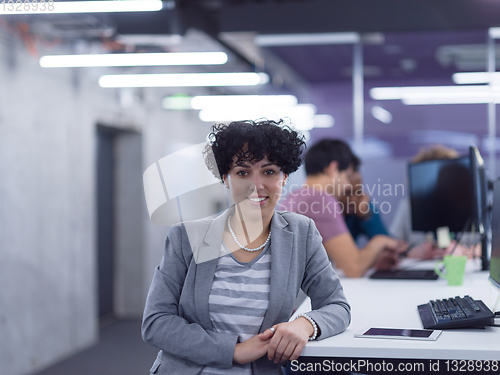 Image of portrait of young female software developer