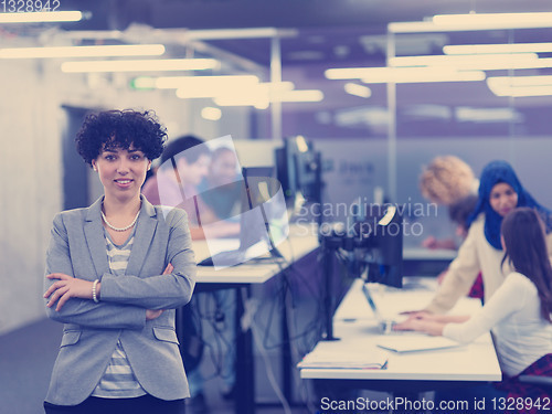 Image of portrait of young female software developer