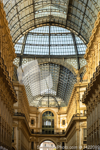 Image of Gallery Vittorio Emanuele II in Milan Italy