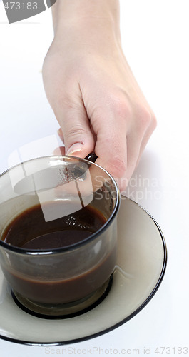 Image of Cup with coffee