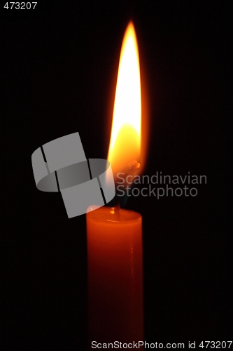 Image of Red candle
