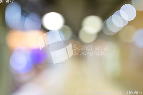 Image of Abstract blur shopping mall and retail store