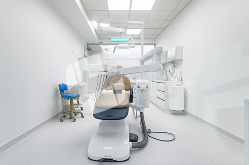 Image of Interior of dentistry medical office, special equipment