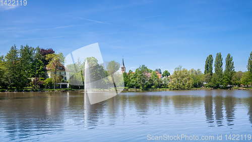 Image of cloister lake in Sindelfingen Germany