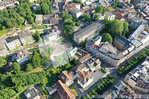 Image of aerial view to Baden-Baden south Germany