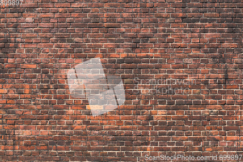 Image of Old Red brick wall