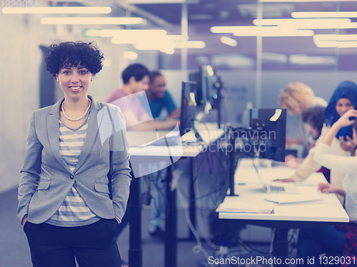 Image of portrait of young female software developer