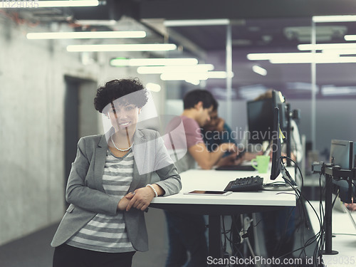 Image of portrait of young female software developer