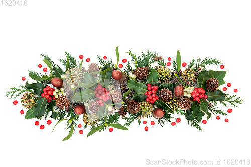 Image of Natural Winter Floral Decoration