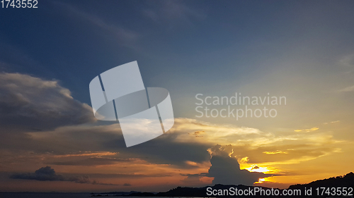 Image of cloud formation