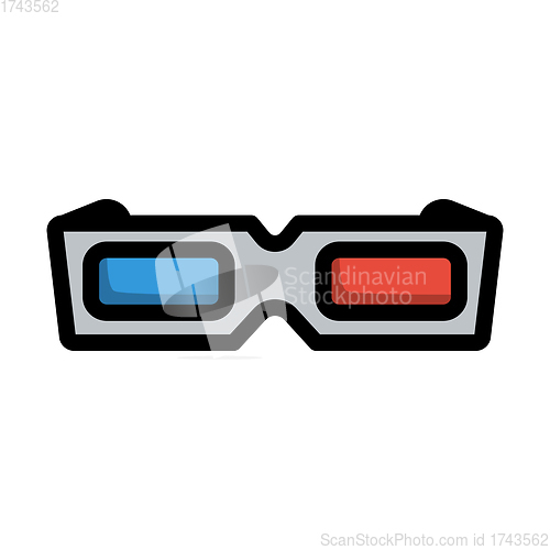 Image of 3d Goggle Icon