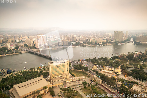 Image of Nile in Cairo Egypt
