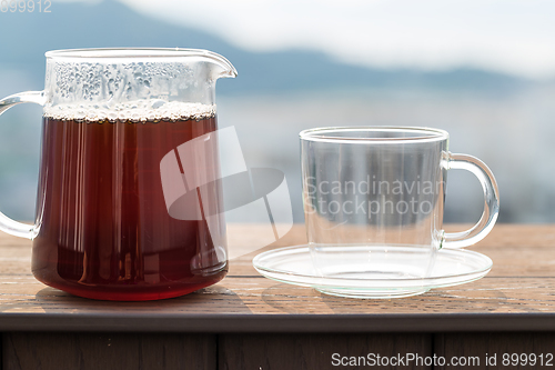 Image of Coffee and glass