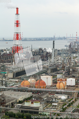 Image of Industrial factory in Yokkaichi city 