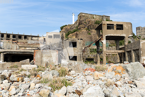 Image of Gunkanjima, Battleship Island in Nagasaki city