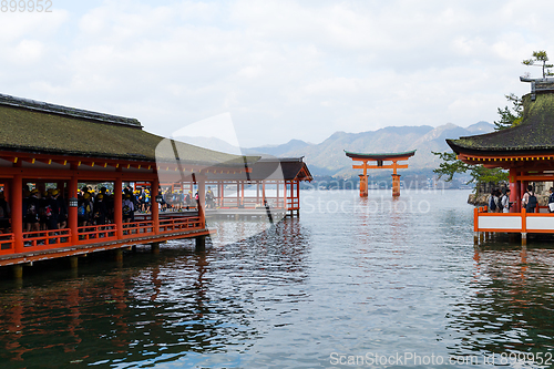 Image of Japanese Itsukushima Shrine 