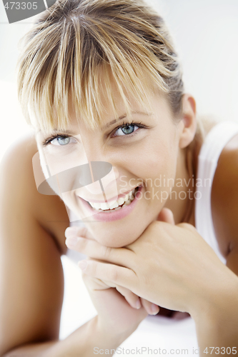 Image of happy young woman