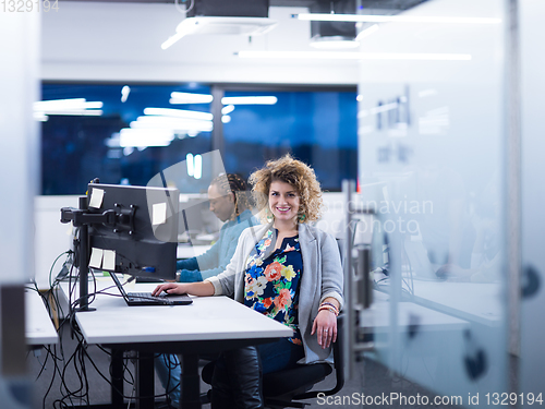 Image of portrait of young female software developer